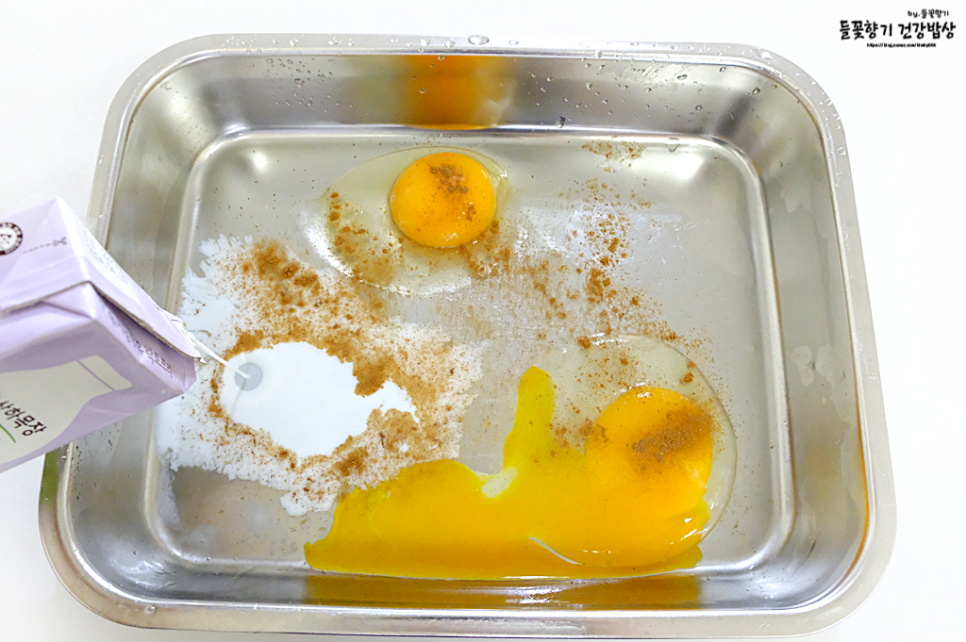 프렌치토스트 만들기 식빵 계란 토스트 레시피