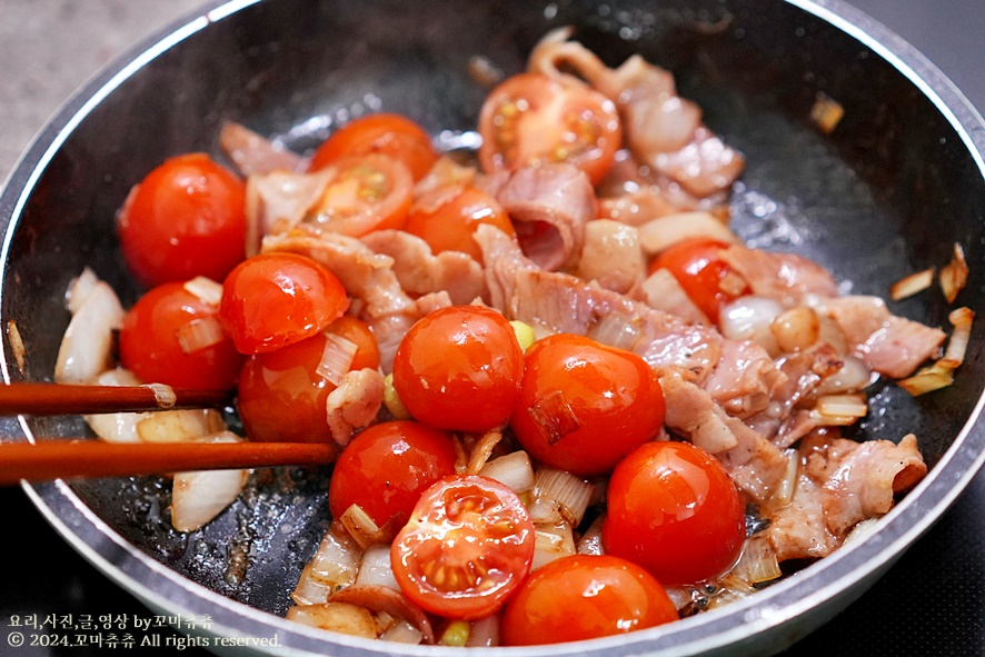 토마토 계란볶음 토달볶 방울 토마토 요리 토달볶음
