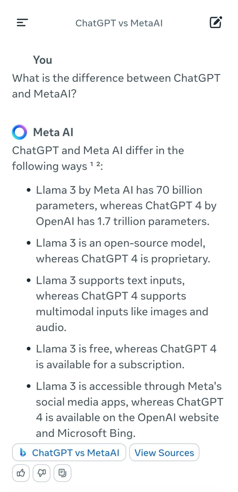 페이스북 유사 챗GPT 서비스 ; 메타 AI 무료 사용법 - 생성형 AI 이미지