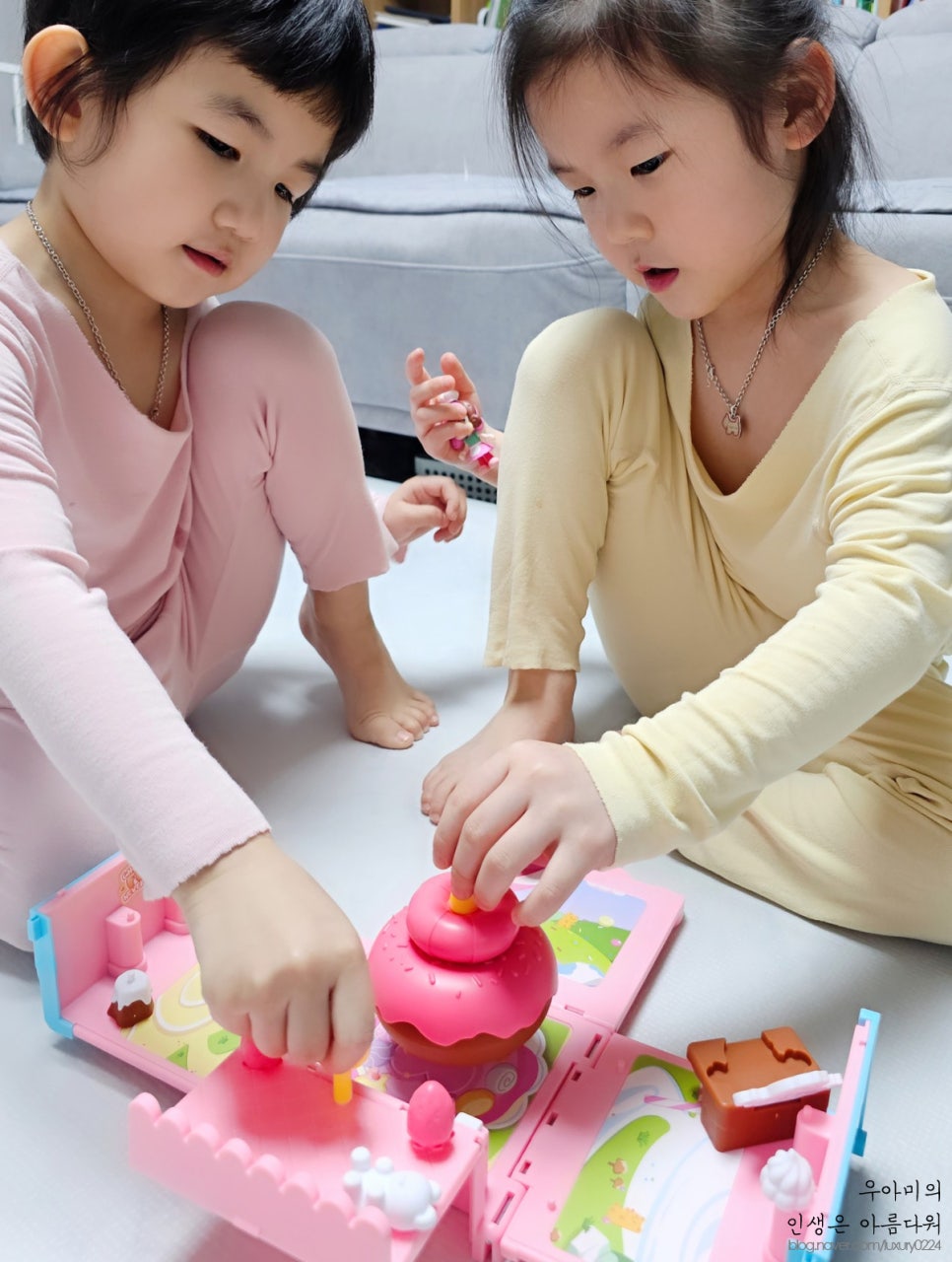 여자아이선물, 유아동 어린이 버블호텔 파티룸 시리즈 장난감으로 역할놀이해요!