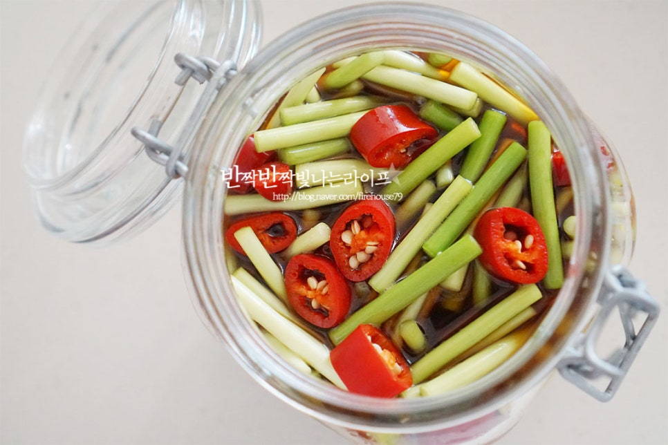 마늘쫑 장아찌 담그는법 마늘종장아찌 만드는 법