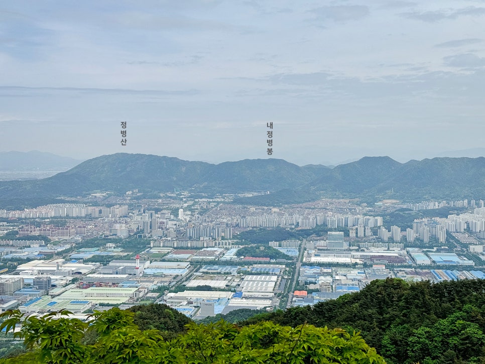 창원 진해 전망 좋은 산, 장복산~덕주봉 능선 산행