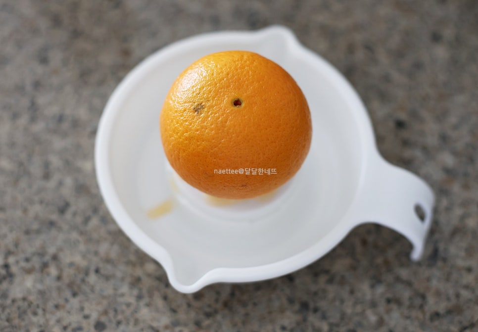 오렌지에이드 만들기 카라카라 오렌지요리