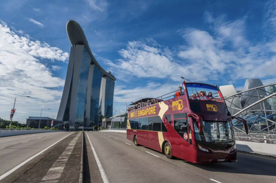 싱가폴 가족여행 싱가포르 빅버스 이층버스 투어 1+1 할인 kkday