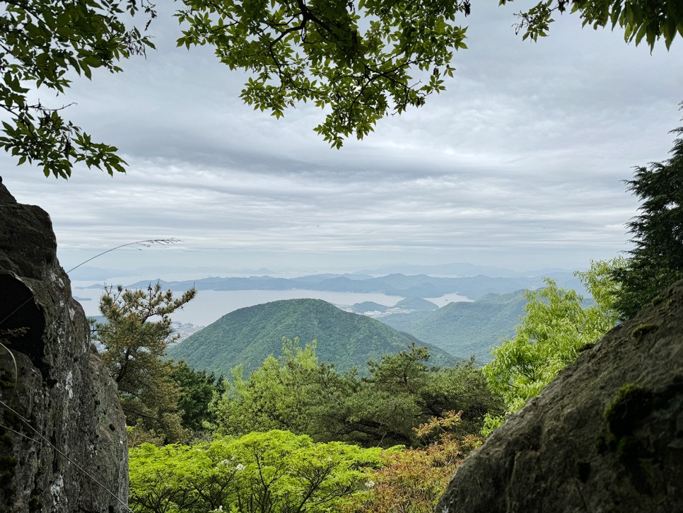 창원 진해 전망 좋은 산, 장복산~덕주봉 능선 산행