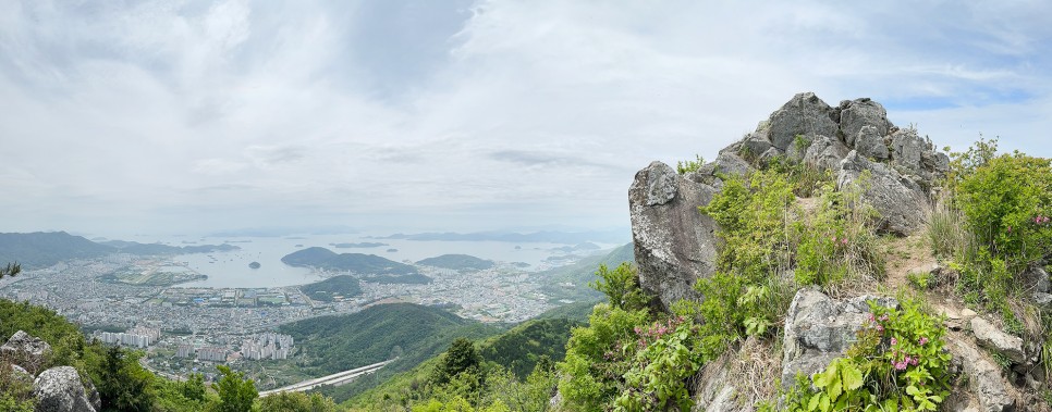 창원 진해 전망 좋은 산, 장복산~덕주봉 능선 산행