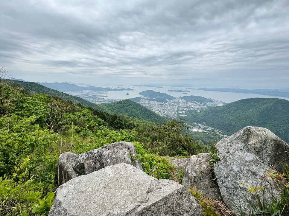 창원 진해 전망 좋은 산, 장복산~덕주봉 능선 산행