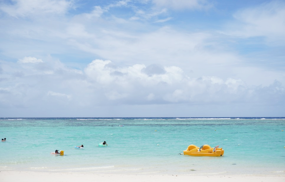 3박4일 괌 여행: 리프호텔 수영장, 에그앤띵스 팬케이크, 투몬비치
