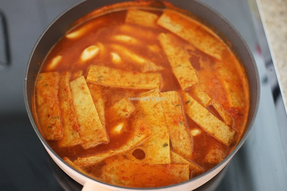 신전떡볶이 만들기 치즈떡볶이 레시피