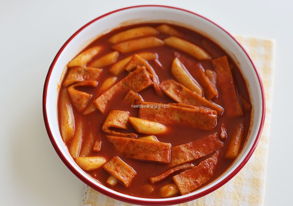 신전떡볶이 만들기 치즈떡볶이 레시피