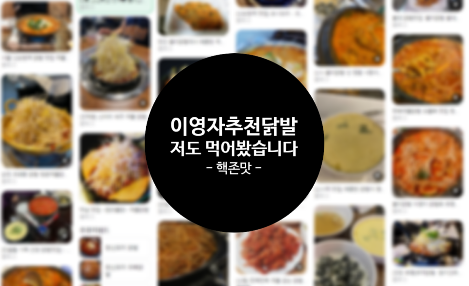 경기도 출장갔다 들른 하남 미사 술집 이영자 맛집 홍미닭발