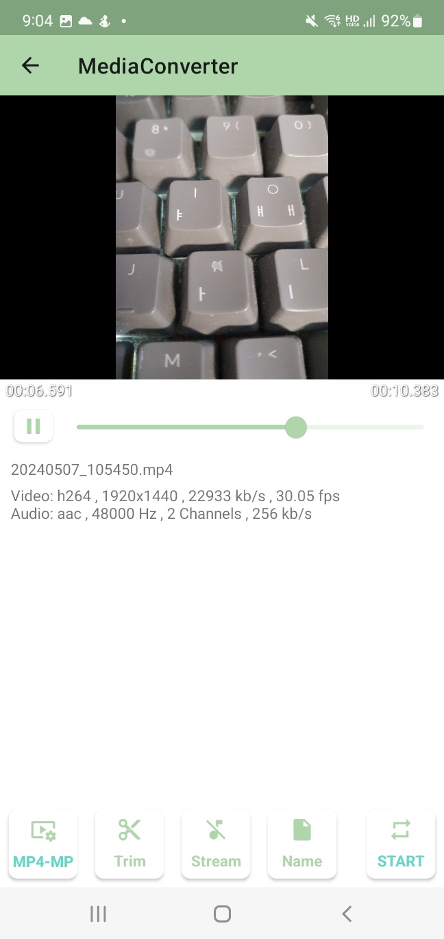 MKV, FLV, MP4, AVI, MOV 동영상 포맷 변환 앱
