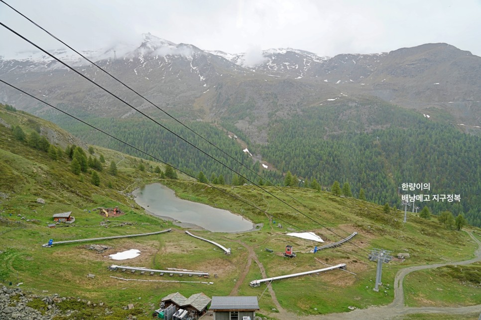 스위스 렌트카 여행 체르마트에서 수네가 호수 가는법 트래킹 망함