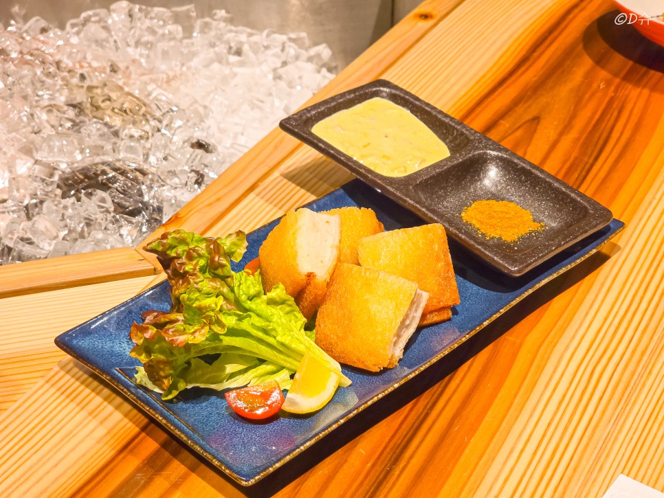 오사카 난바 로바타야키 맛집 키타로 스시