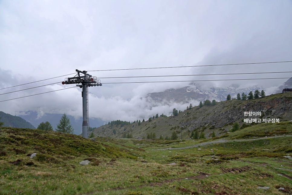 스위스 렌트카 여행 체르마트에서 수네가 호수 가는법 트래킹 망함