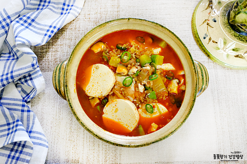 돼지고기 순두부찌개 끓이는법 순두부찌개 레시피