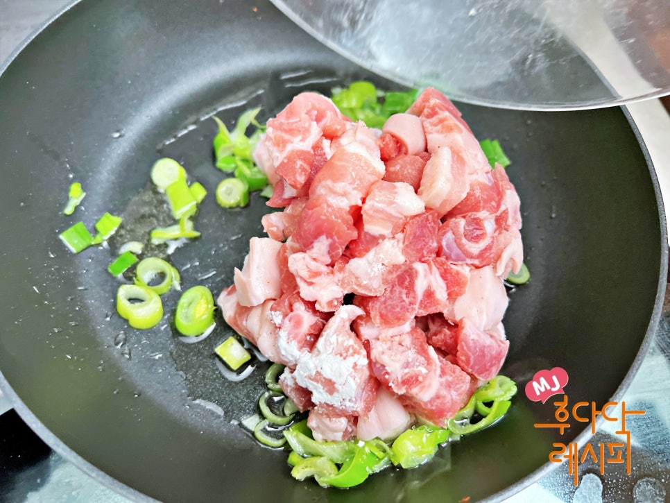 돼지고기 가지볶음 레시피 굴소스 돼지고기 가지볶음 만드는 법
