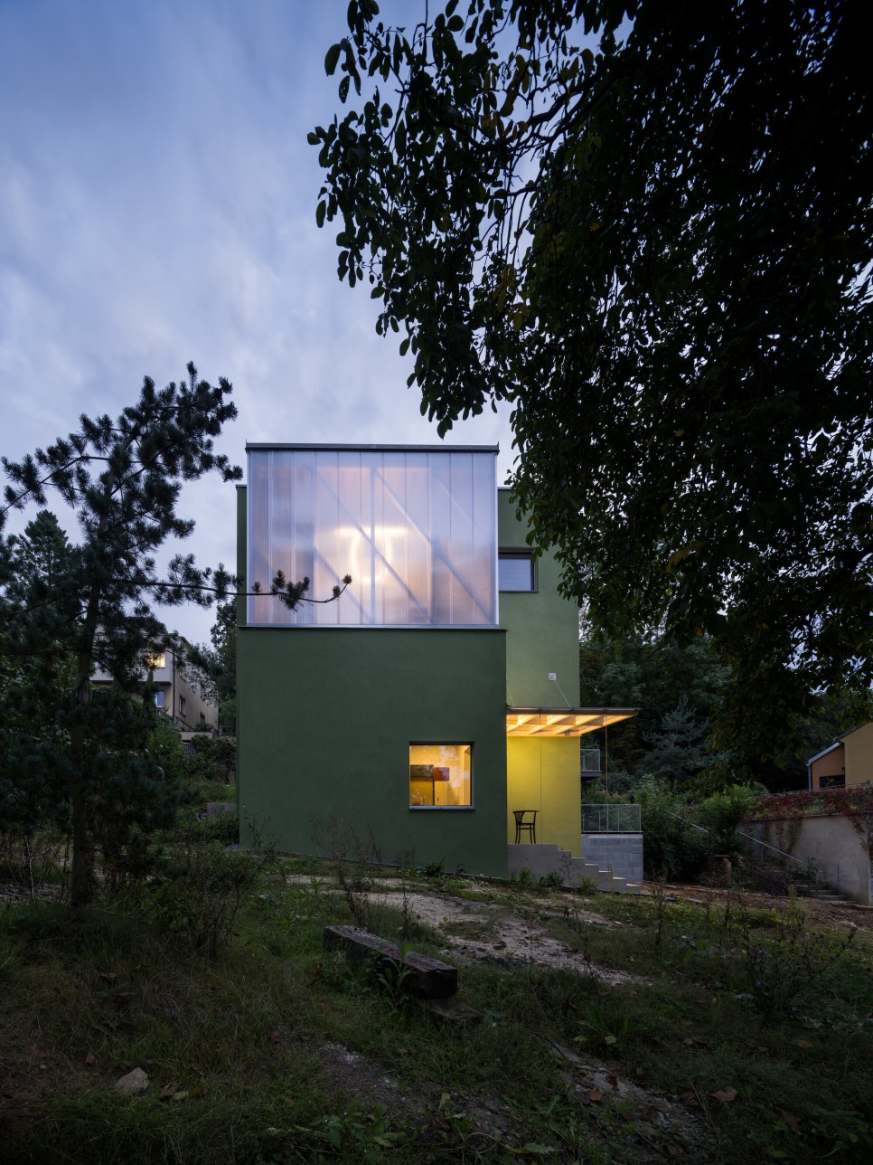 풍광을 닮고 풍경을 담은 프라하의 그린 하우스, Green House by Aoc architekti
