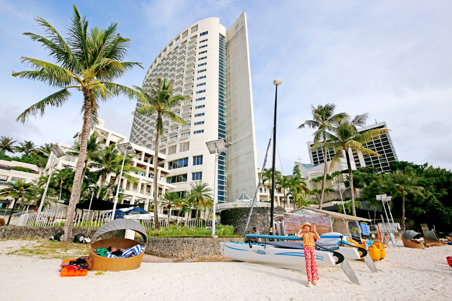 괌 호텔 웨스틴 리조트 괌 수영장 조식 클럽 라운지 가족해외여행!