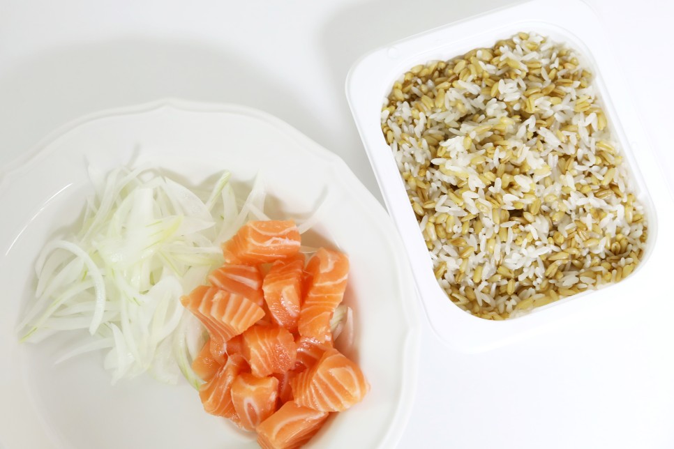 단기간 다이어트 식단 방법으로 고른 귀리밥과 운동