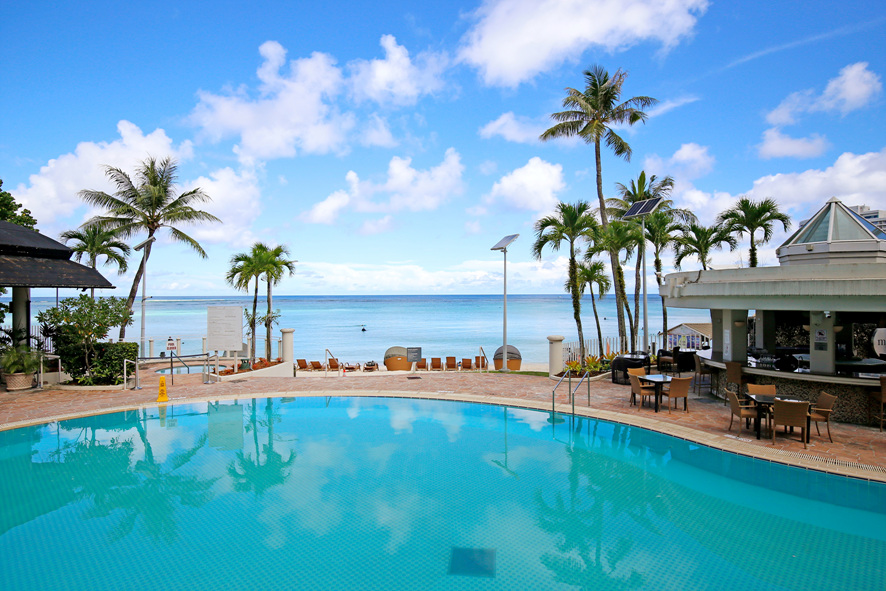 괌 호텔 웨스틴 리조트 괌 수영장 조식 클럽 라운지 가족해외여행!