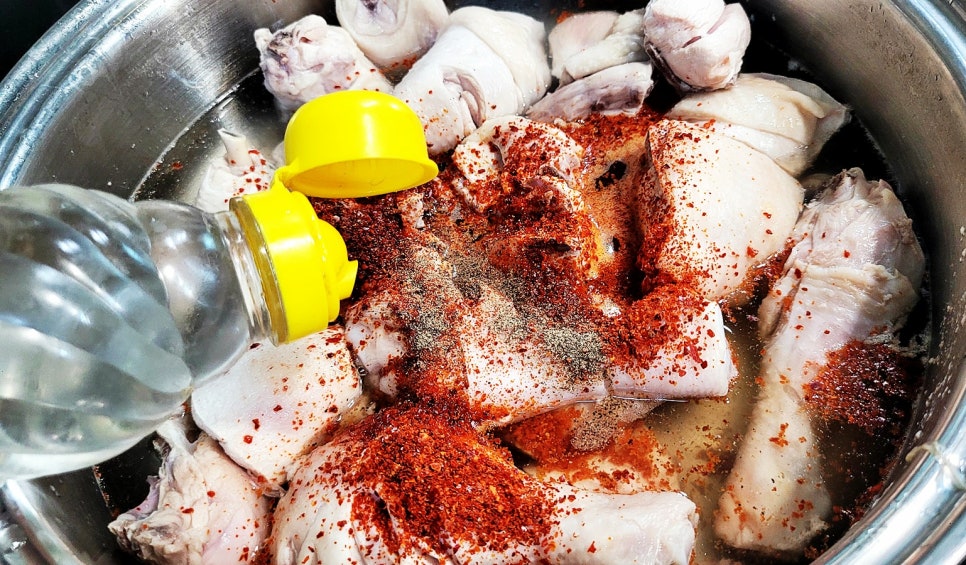 닭볶음탕 레시피 고추장 양념 닭도리탕 닭요리