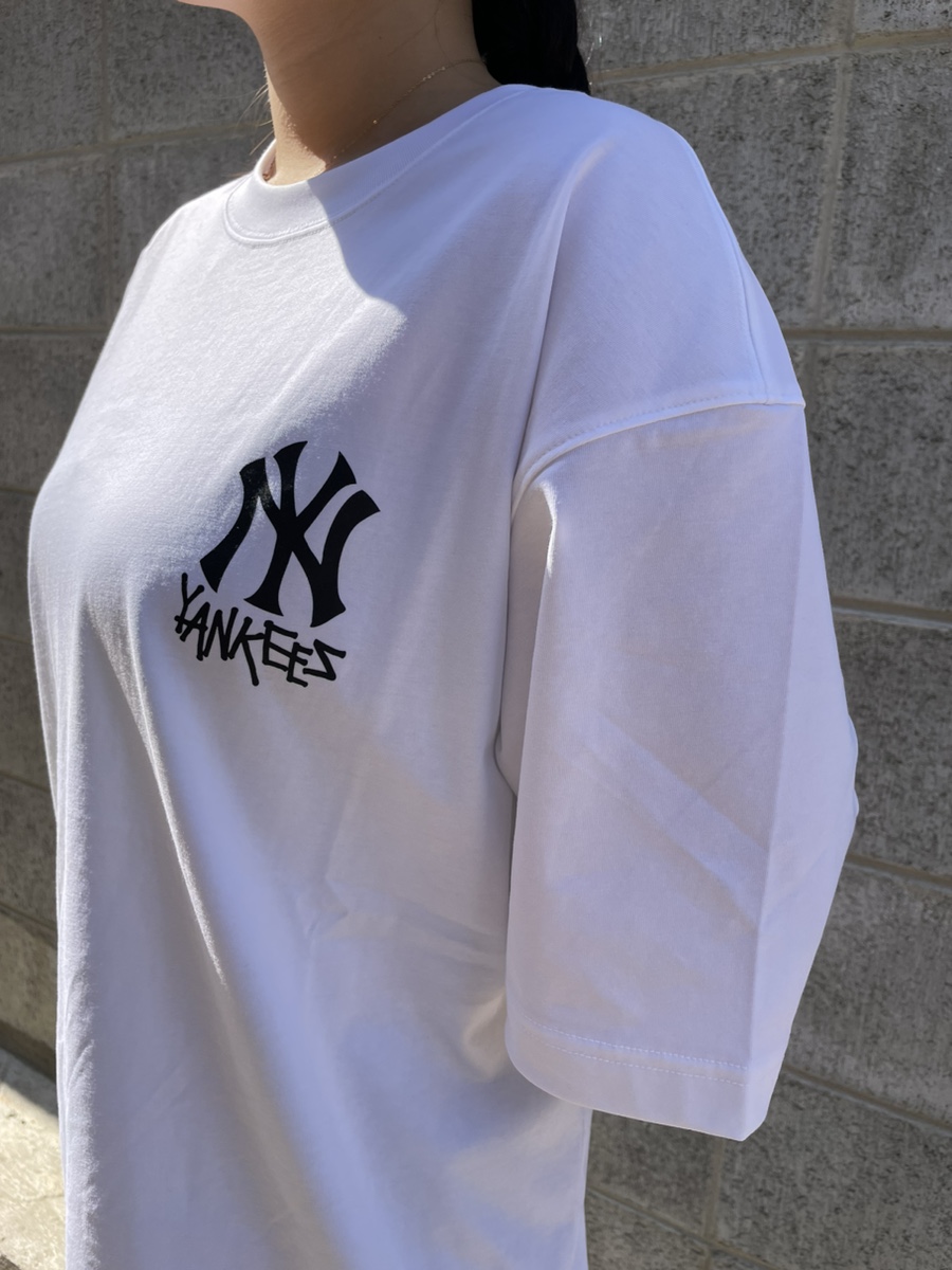 여성 반팔티 MLB 여자 티셔츠 하나로 여름코디 OOTD