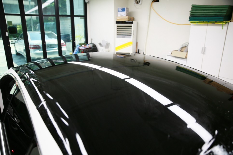 서울 루프스킨 블랙PPF : 벤츠 GT 43 랩핑 후기