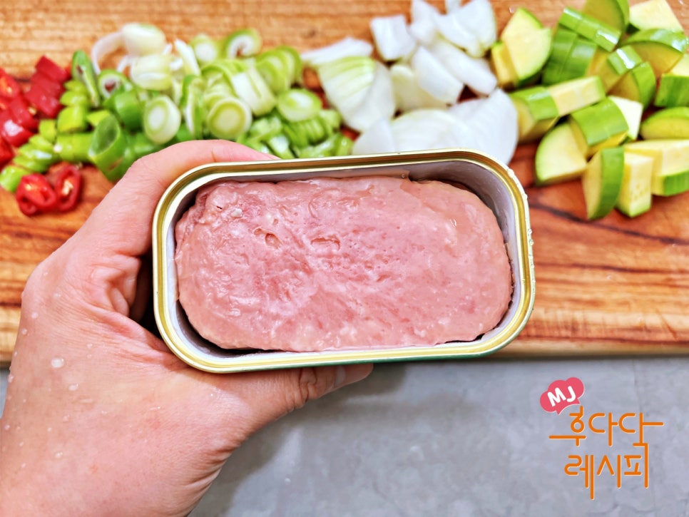 류수영 순두부찌개 끓이는법 스팸 순두부찌개 레시피 양념