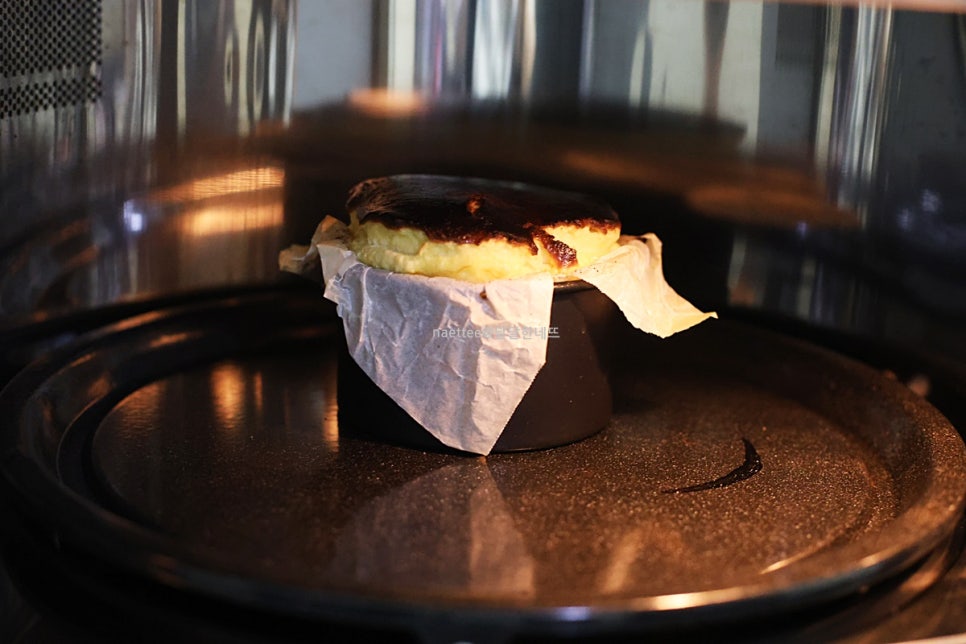바스크치즈케이크 만들기 노밀가루 오븐 바스크치즈케이크 레시피