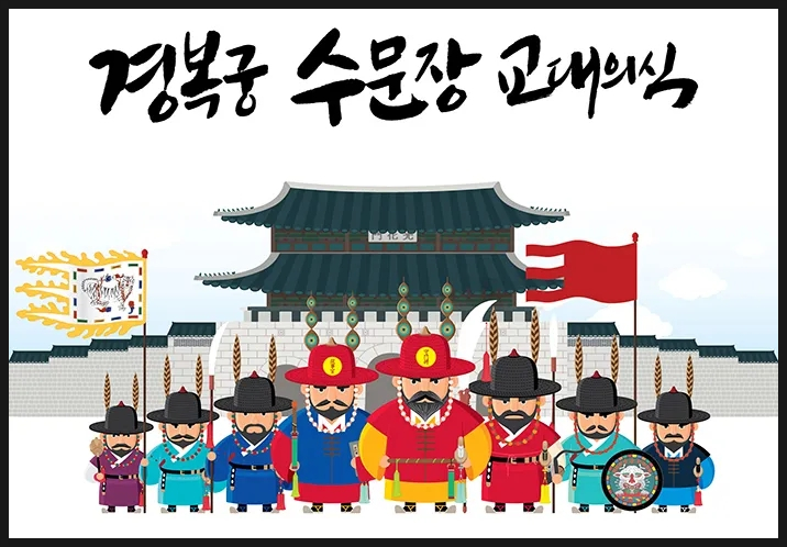 [덕수궁 수문장 교대식]-시간 위치 직책명 사진촬영/일반인체험안내/어린이수문장교대식 체험행사