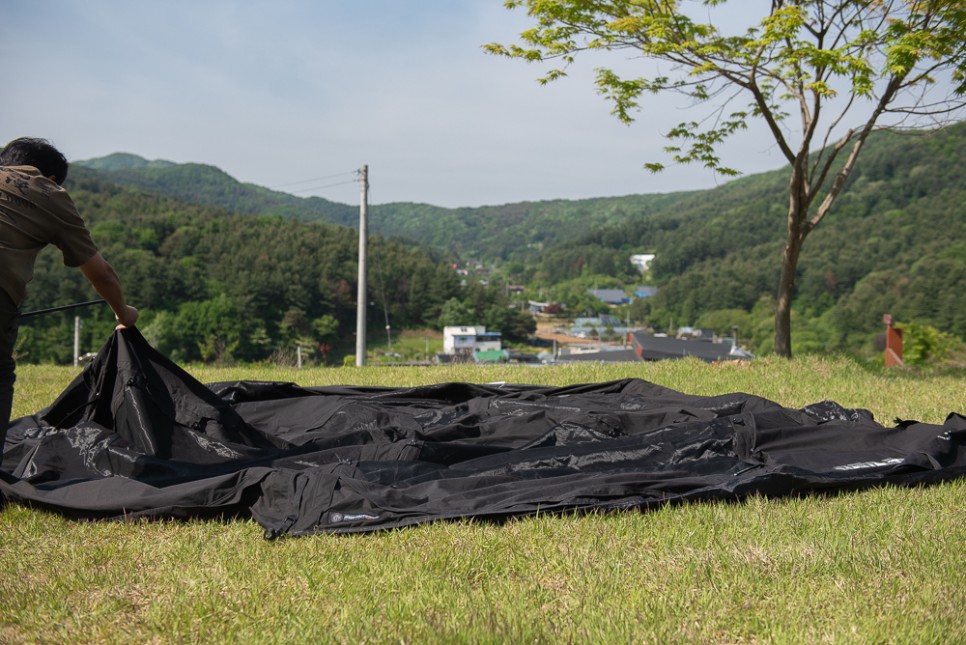 캠핑 텐트 카즈미 돔텐트 노바돔 쉘터 쾌적한 면텐트 추천