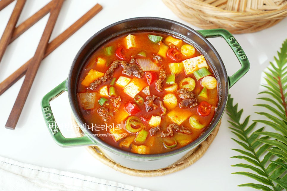 차돌박이 된장찌개 레시피 차돌 된장찌개 맛있게 끓이는법