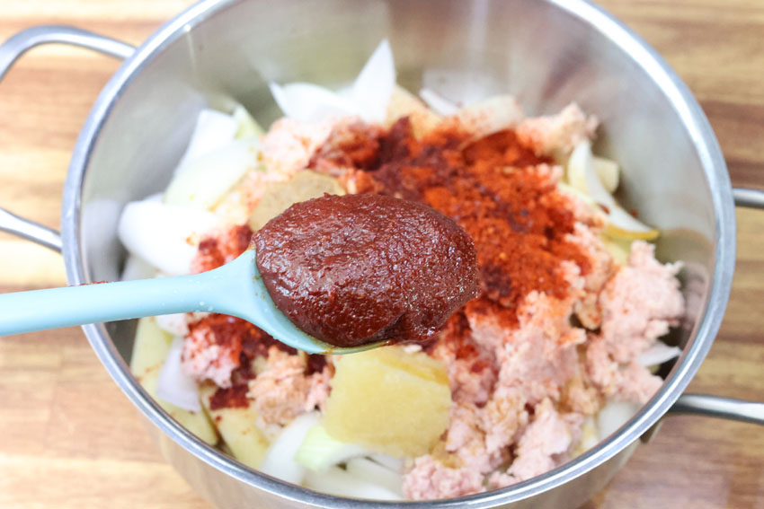 백종원 감자짜글이 만들기 스팸짜글이 찌개