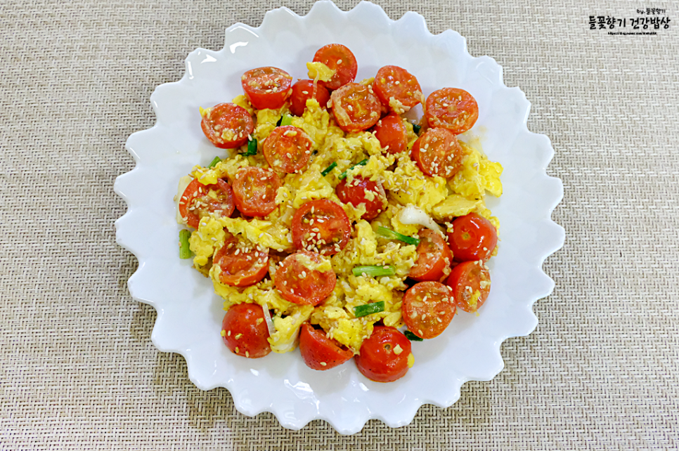 토마토 계란볶음 레시피 토달볶 토마토 달걀볶음