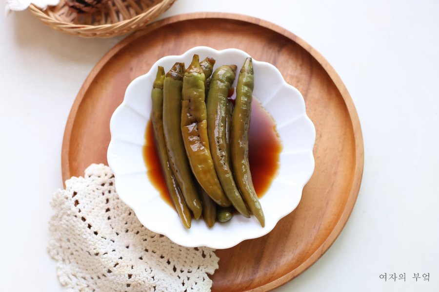 간장 고추장아찌 만들기 담그는법 청양 고추장아찌 만드는 법