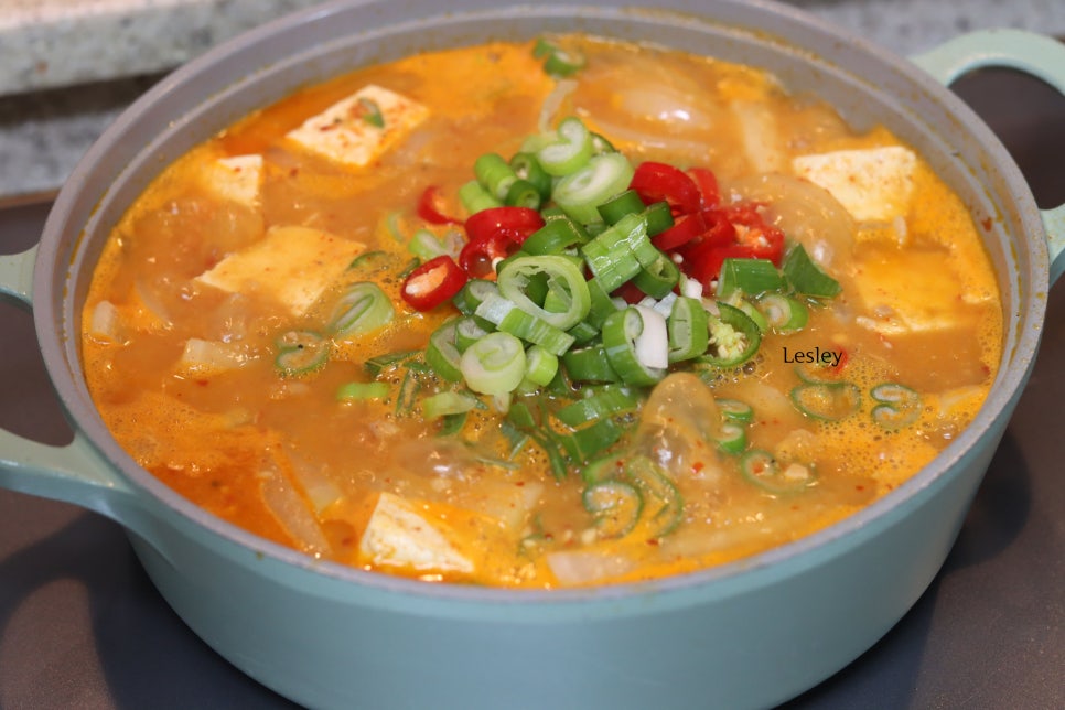 돼지고기 청국장 맛있게 끓이는법 청국장찌개 만드는 법