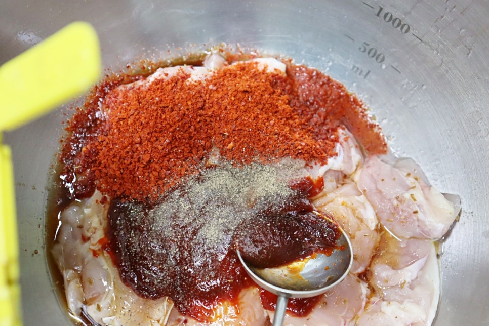닭갈비 레시피 순살 닭갈비 양념장 만들기 술안주 베스트 야식메뉴
