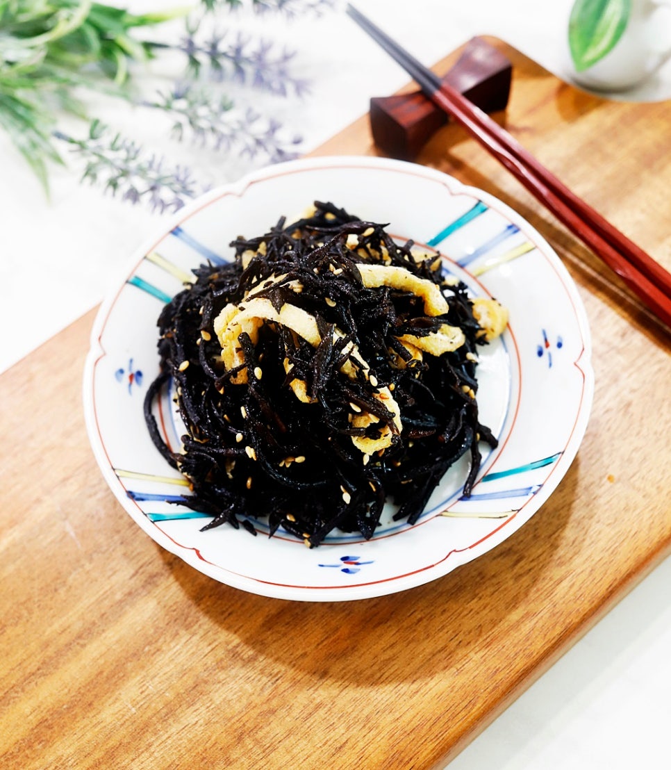 일식 톳조림 만드는법 톳요리 톳유부조림 일본 가정식 반찬