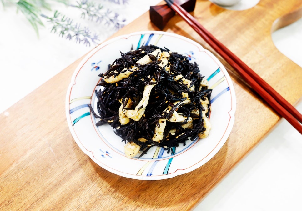 일식 톳조림 만드는법 톳요리 톳유부조림 일본 가정식 반찬