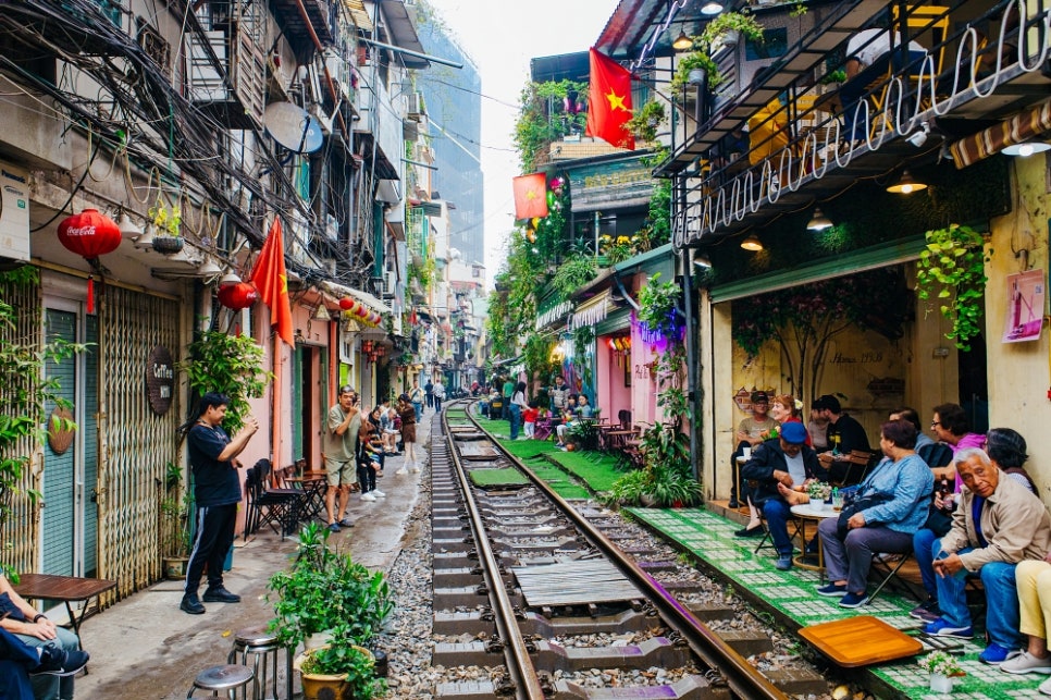 베트남 하노이 여행 코스 추천 하노이 기찻길 시간 카페 인센스 빌리지 투어 후기