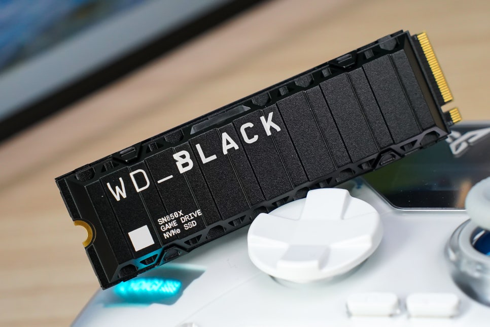 웨스턴디지털 M2 WD_BLACK SN850X NVMe SSD 히트싱크(방열판) 리뷰