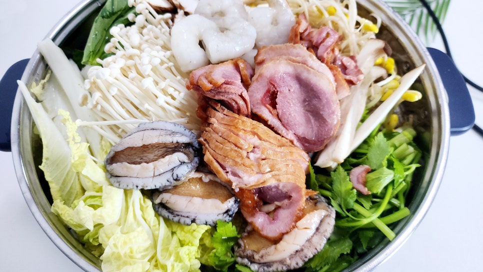 오리훈제찜 손님초대요리 훈제오리찜 오리훈제 다이어트 주말저녁 메뉴 야채찜