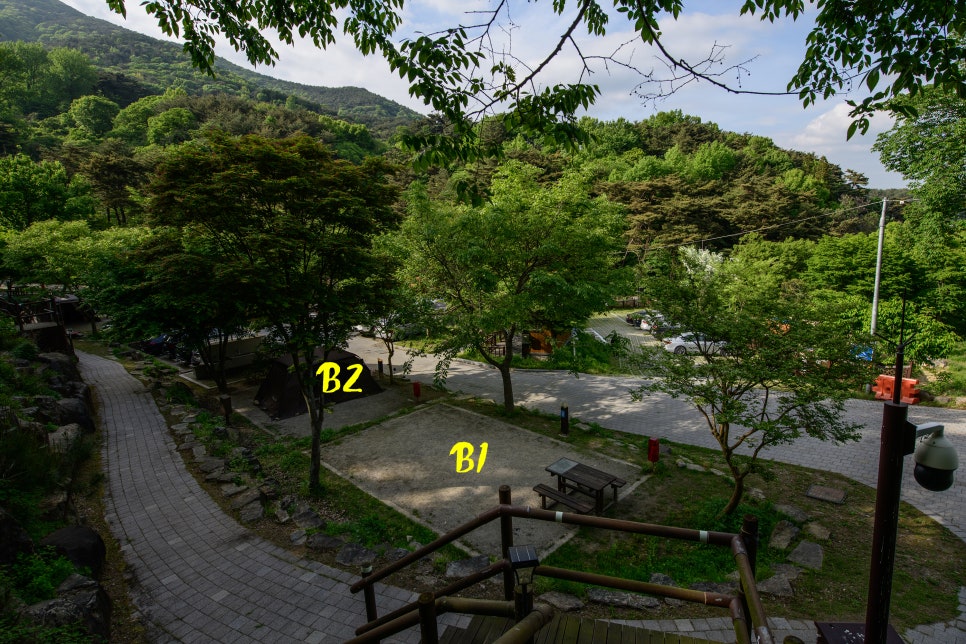 [무등산국립공원] 무등산 아래 위치한 도원야영장