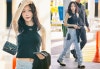 난리난 태연 공항패션 다미에 여자 청바지 코디 루이비통 가방 미니백 가격은?