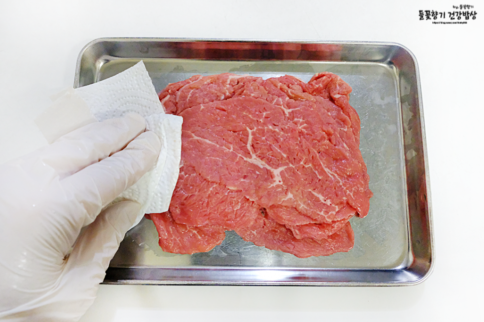 소고기 육전 만드는법 고기 부위 소고기전 만들기