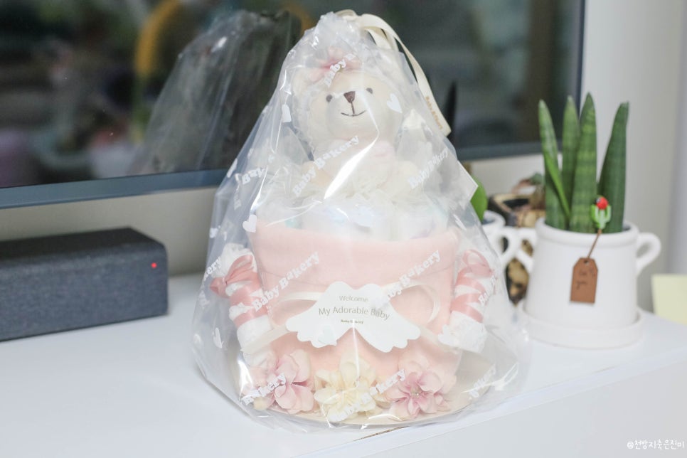 출산선물 베이비베이커리 기저귀케이크