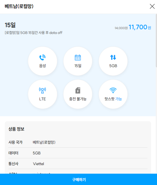 태국 필리핀 일본 대만 베트남 이심 추천 eSIM 전화 통화 사용법