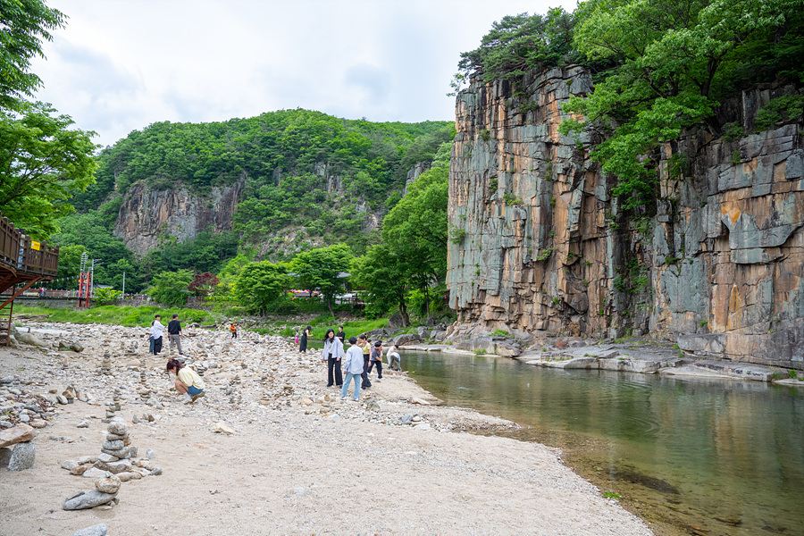 충북 계곡 단양 사인암 단양팔경 볼거리 단양 여행 코스