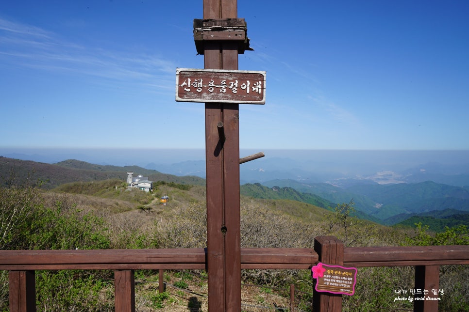 소백산국립공원 등산코스 연화봉 지나 비로봉 단양소백산철쭉제